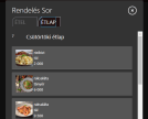 Elktronikus Pincér App